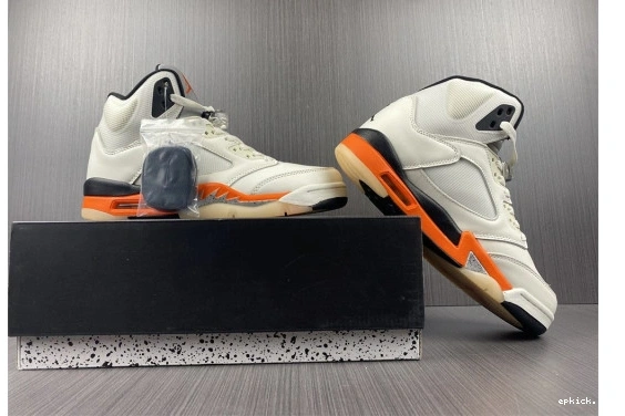 Rep EP Retro Air Jordan 5 Total DC1060-100 DC1060-100 Orange 0518